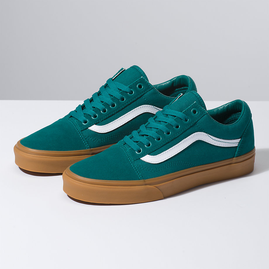 Vans Erkek Spor Ayakkabı Old Skool Yeşil | 43006-224